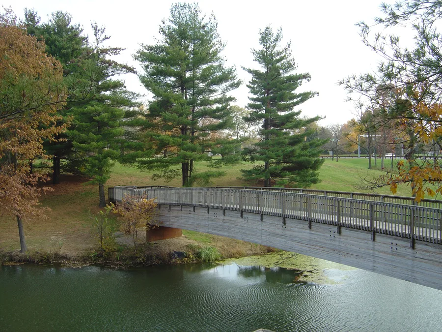 Bridge on the SIUE campus