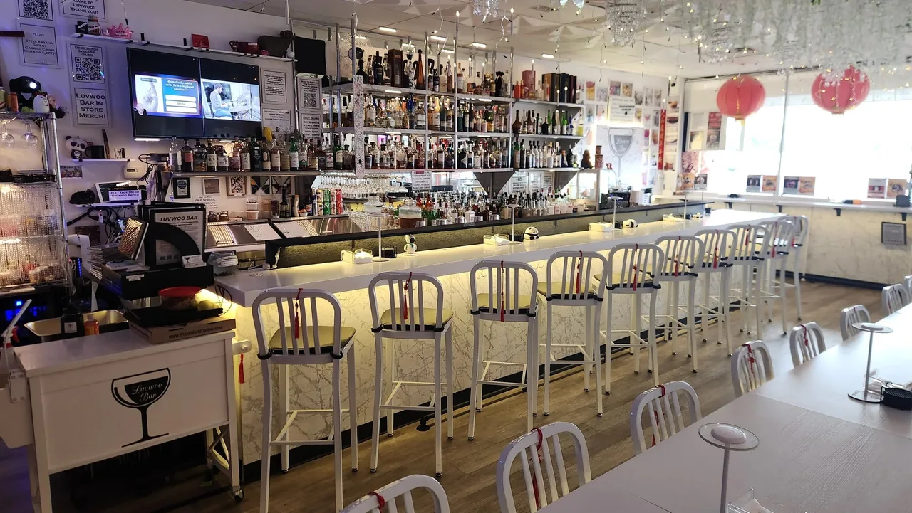Interior of Luvwoo Bar on Olive Boulevard, Creve Coeur