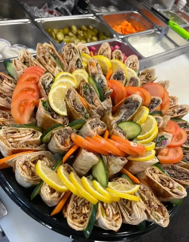 Shawarma platter at Original Shawarma House in Ballwin